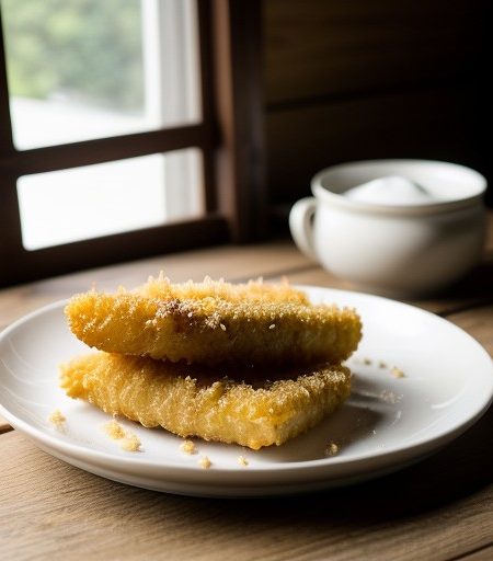 The Frita (Fried Milk With Drunken Raisins recipe image