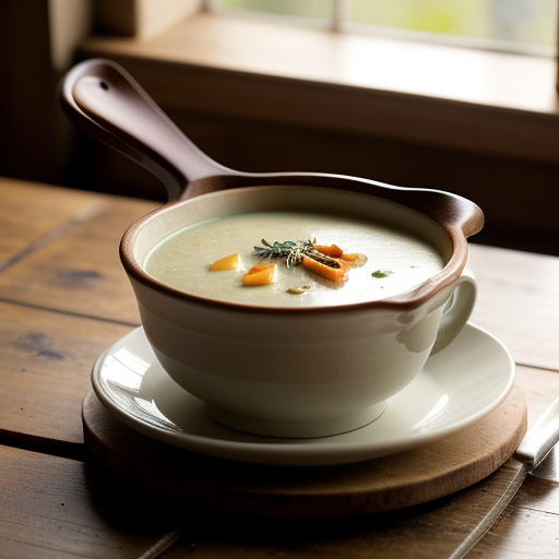 The Irish Rover's Leek and Potato Soup recipe image