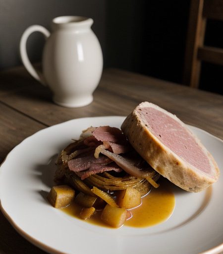 The Miser's Feast(welsh recipe image
