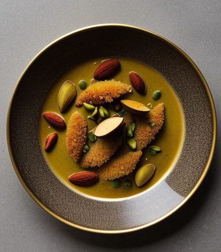 The North: Almond-Pistachio Saffron Curry Sau recipe image
