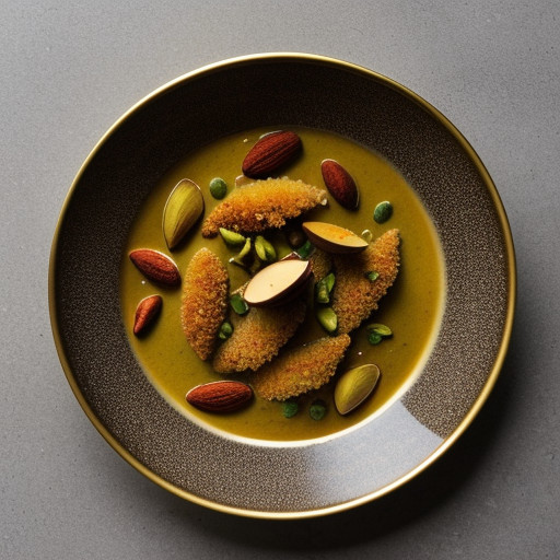 The North: Almond-Pistachio Saffron Curry Sau recipe image