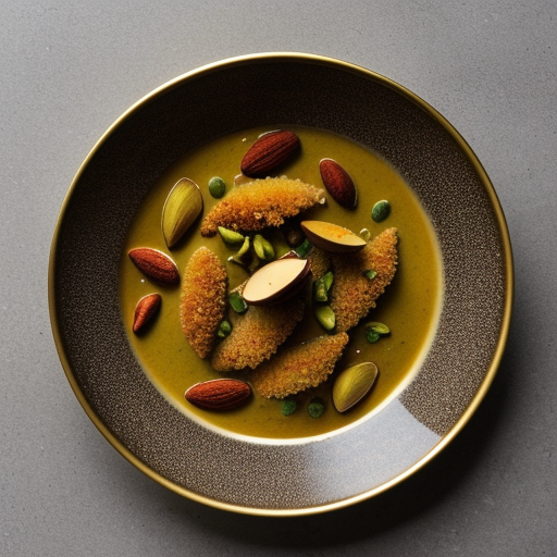 The North: Almond-Pistachio Saffron Curry Sau recipe image