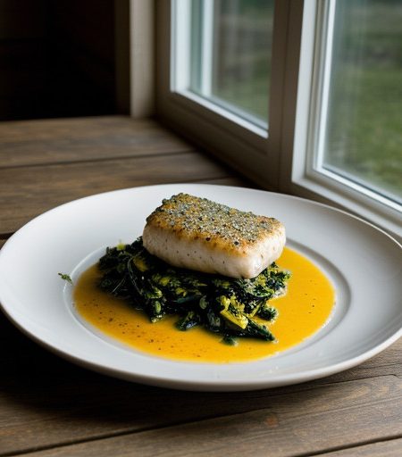 The Quay's Grouper Florentine recipe image