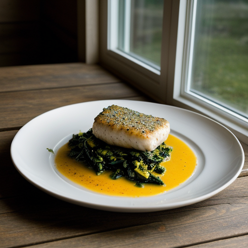 The Quay's Grouper Florentine recipe image