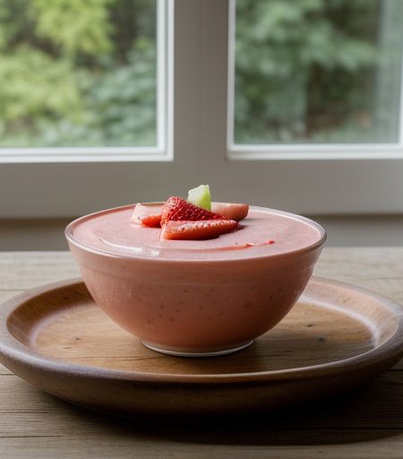 The Rose Garden's Strawberry Melon Soup recipe image