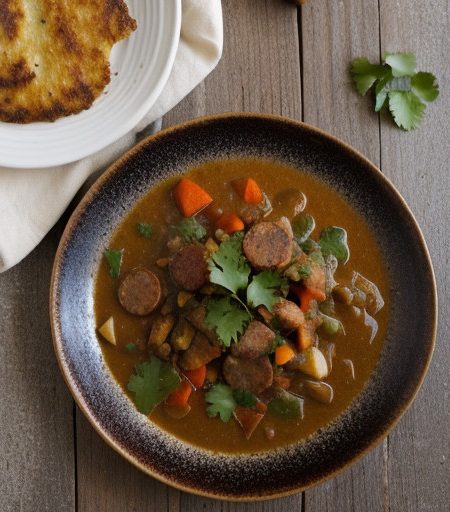 The Tapia Family's Vegetable Stew With Chiles recipe image