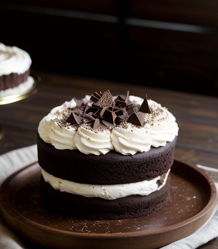 The Ultimate Chocolate Mousse Cake recipe image