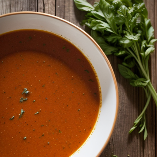 Thick & Hearty Tomato Herb Soup recipe image