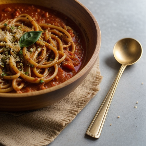 Thick & Spicy Spaghetti Sauce1 From Loren Mar recipe image
