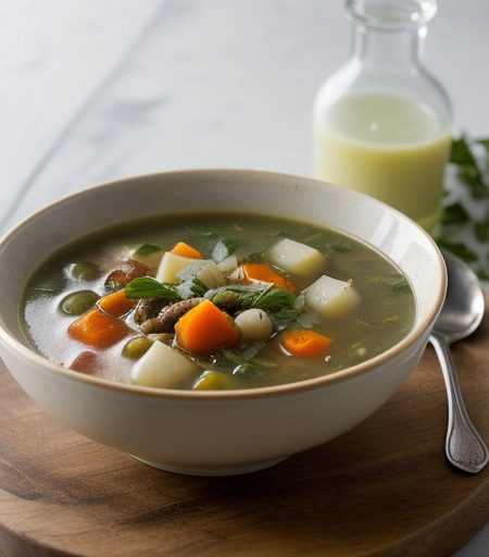 Thick Vegetable Soup recipe image