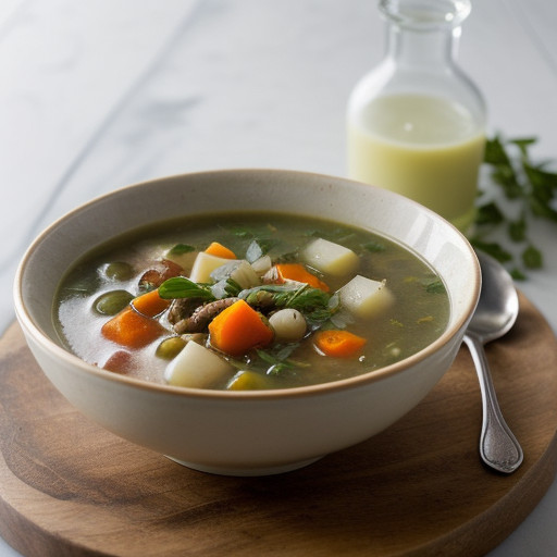 Thick Vegetable Soup recipe image