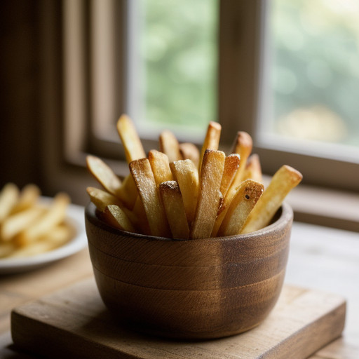 Thin & Crispy French Fries recipe image