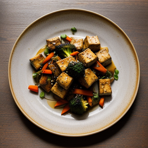 Thom Christopher's Wok-Sauteed Tofu & Veget recipe image