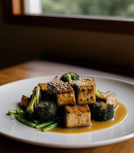 Thom Christopher's Wok-Sauteed Tofu & Vegetables recipe image