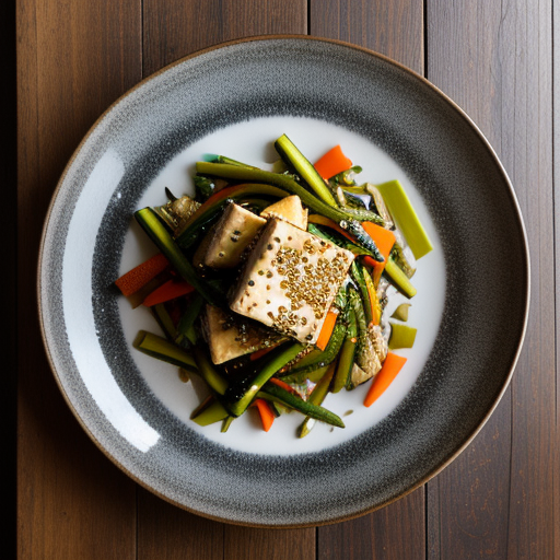 Thom Christopher's Wok-Sauteed Tofu and Vegetables recipe image