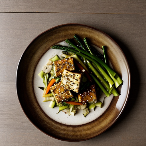Thom Christopher's Wok-Sauteed Tofu and Vegetables recipe image