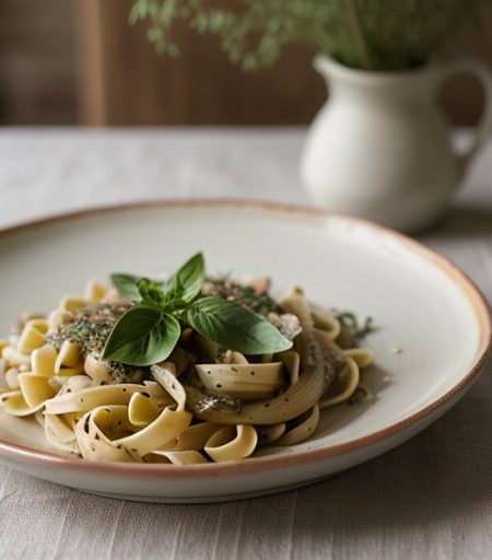 Three Bean Pasta recipe image