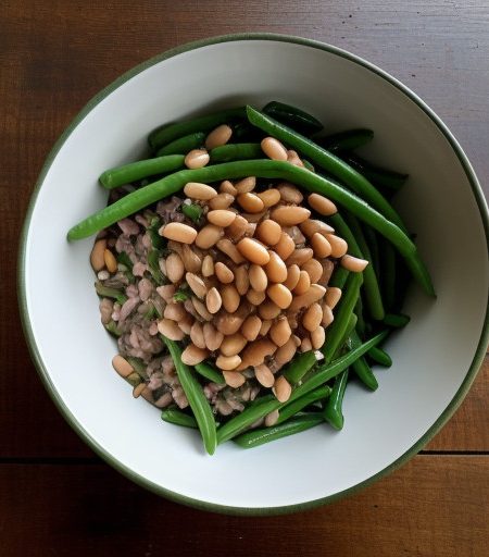 Three Bean Rice Salad recipe image