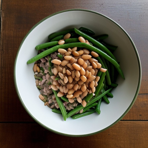 Three Bean Rice Salad recipe image