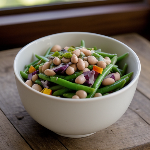 Three Bean Spam Salad recipe image