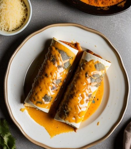 Three Cheese Enchiladas recipe image