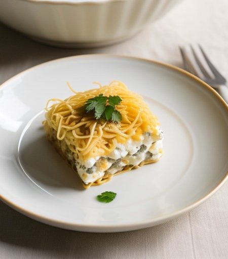 Three-Cheese Noodle Bake recipe image