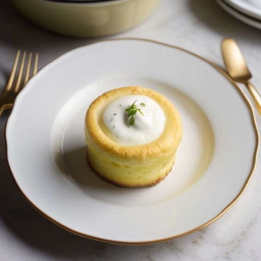 Three Cheese Potato Souffle recipe image