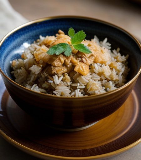 Three Flavored Fried Rice recipe image