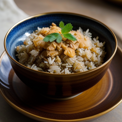 Three Flavored Fried Rice recipe image