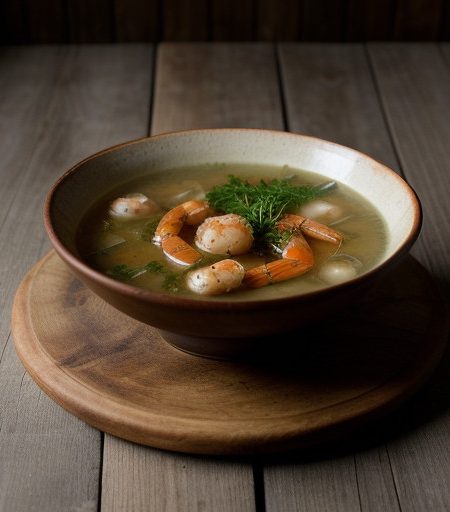 Three Flavors Soup recipe image