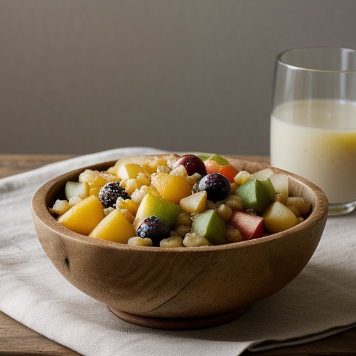 Three-Grain Fruit Salad - Country Living recipe image