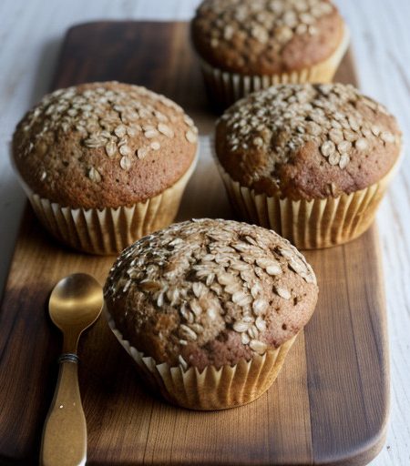 Three Grain Muffins recipe image