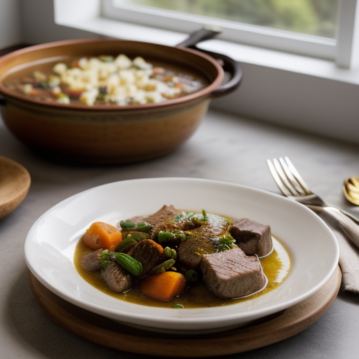 Three Meat Stew With Vegetables (Pichelsteine recipe image