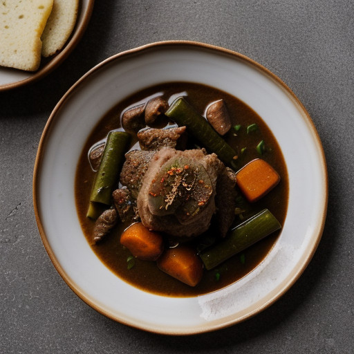 Three Meat Stew With Vegetables (Pichelsteiner recipe image