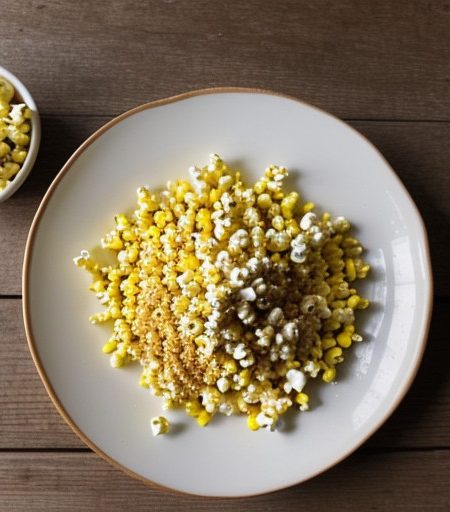 Three Minute Microwave Carmelcorn recipe image