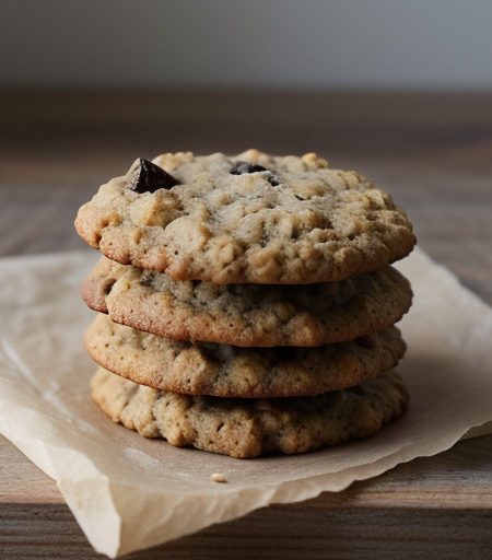 Three-Minute Oatmeal Cookies recipe image