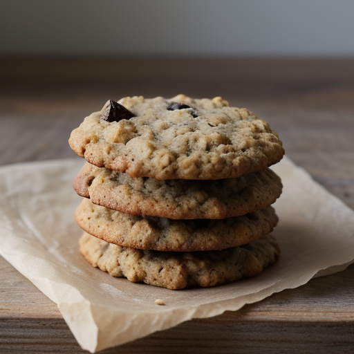 Three-Minute Oatmeal Cookies recipe image