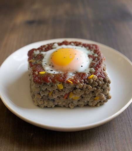Three-Pepper Meatloaf - Country Cooking recipe image
