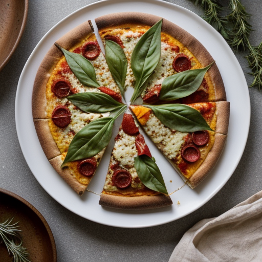 Three Pepper Pizza recipe image