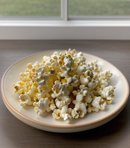 Three-Pepper Popcorn recipe image