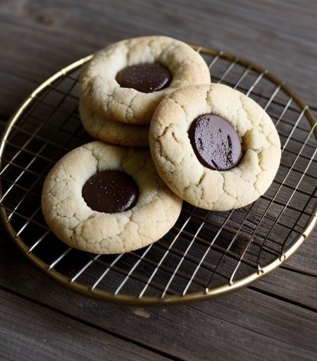 Thumbprint Kiss Cookies recipe image