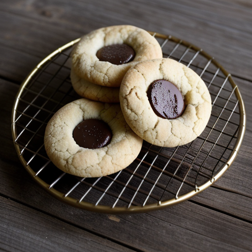 Thumbprint Kiss Cookies recipe image