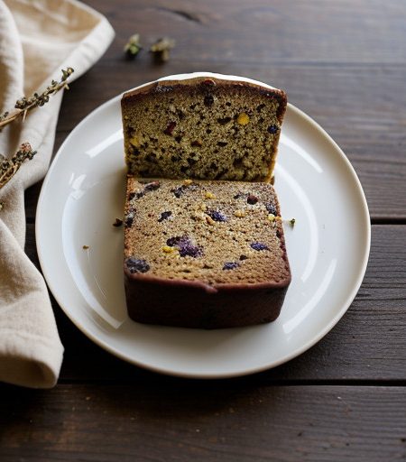 Thyme-Fig Fruitcake recipe image