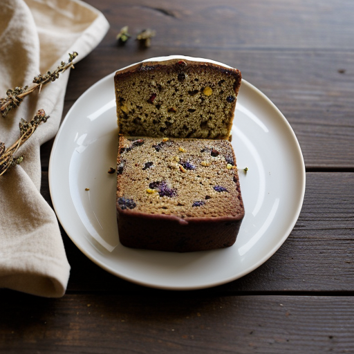 Thyme-Fig Fruitcake recipe image