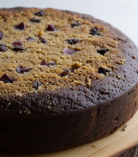 Thyme-Fig Fruitcake recipe image