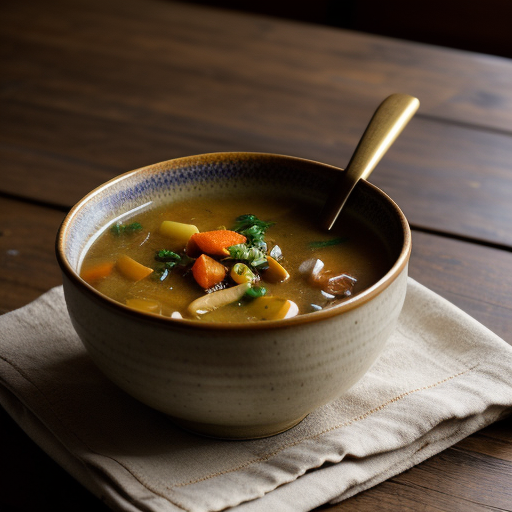 Tibetan Vegetable Soup recipe image