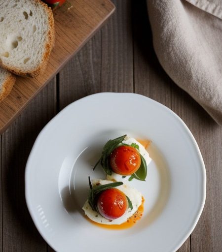 Tiny Stuffed Tomatoes - Valantines Day recipe image