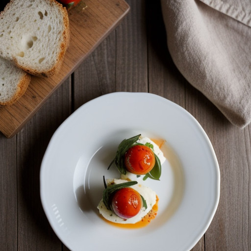 Tiny Stuffed Tomatoes - Valantines Day recipe image