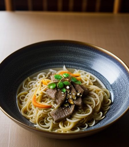 Tips Over Rice/Noodles...magazine recipe image