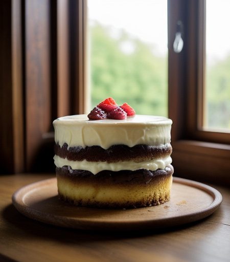 Tipsy Cake (Irish recipe image